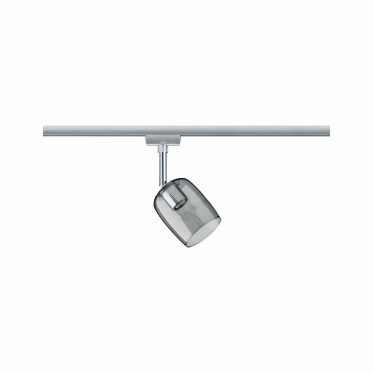 Paulmann URail Spot Blossom mit Rauchglas Schirm G9 max. 10W chrom matt