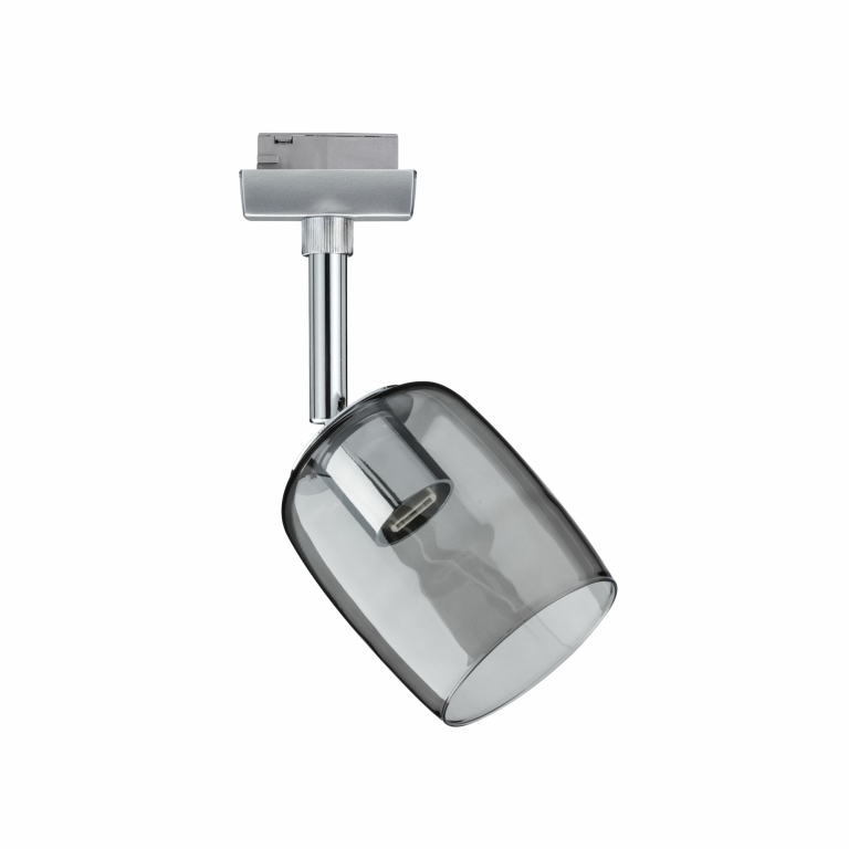 Paulmann URail Spot Blossom mit Rauchglas Schirm G9 max. 10W chrom matt