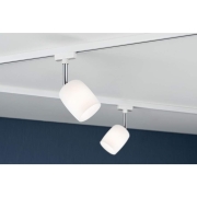 URail Spot Blossom mit Satinglas Schirm G9 max. 10W weiß chrom