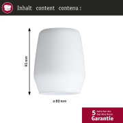 DecoSystems Schirm Vento Satinglas max. 50W