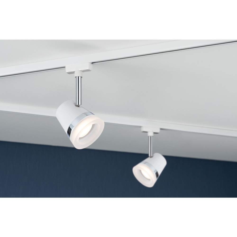 Paulmann URail Schienenspot Cone GU10 max. 10W weiß chrom