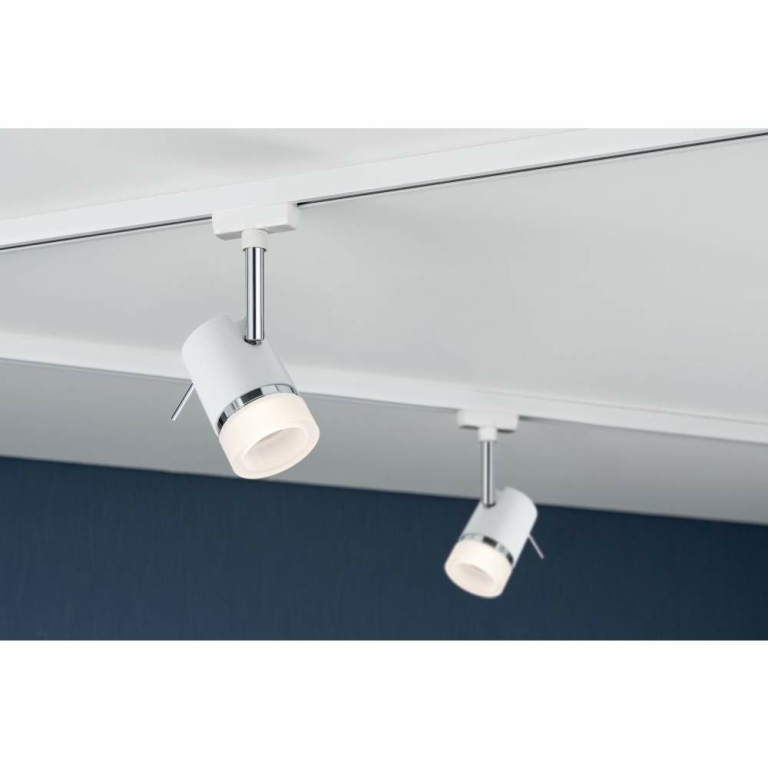 Paulmann URail Spot Pipe GU10 max. 10W weiß chrom