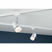 URail Spot Pipe GU10 max. 10W weiß chrom