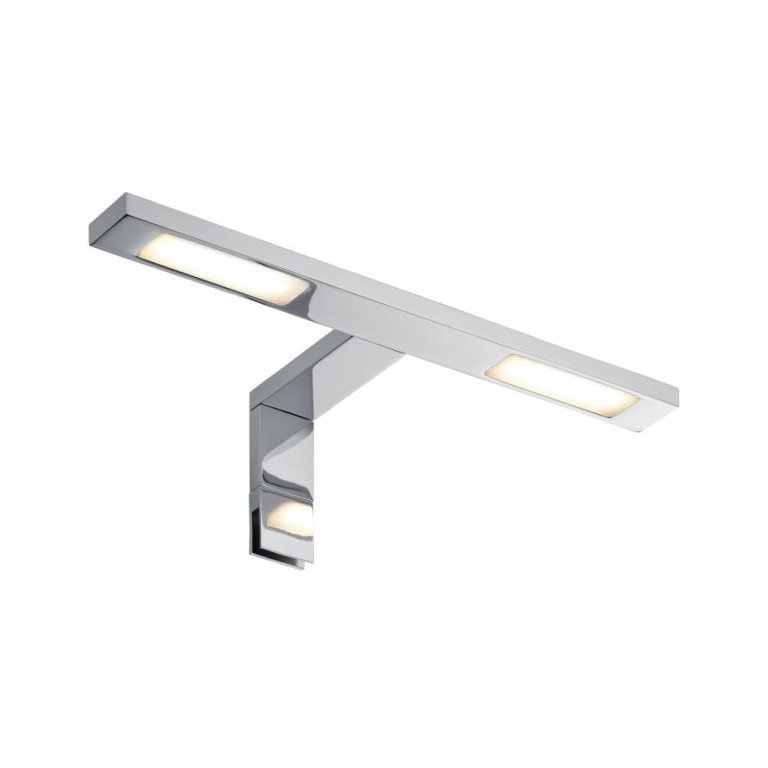 Paulmann LED Schrank- & Spiegelleuchte Galeria Hook Chrom IP44 2700K