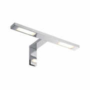 LED Schrank- & Spiegelleuchte Galeria Hook Chrom IP44 2700K