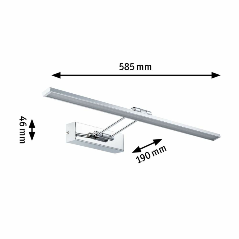 Paulmann Galeria Bilderleuchte LED Beam Sixty 11W 1050lm Chrom