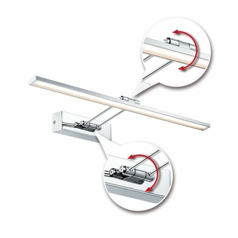 Paulmann Galeria Bilderleuchte LED Beam Sixty 11W 1050lm Nickel gebürstet chrom