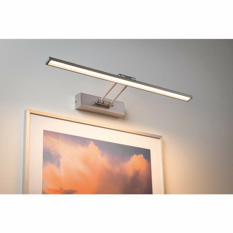 Paulmann Galeria Bilderleuchte LED Beam Sixty 11W 1050lm Nickel gebürstet chrom