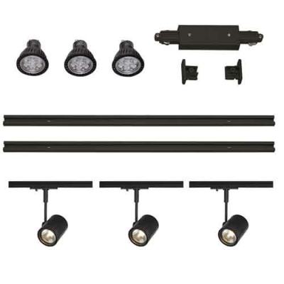 1 Phasen Komplettsystem Bima - schwarz