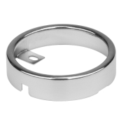 Rundes Einbaugehäuse für 3W Downlight, metall gebürstet