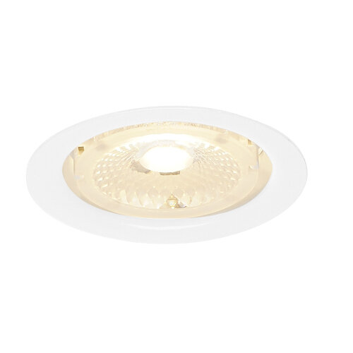 SLV FIRE RATED LED DOWNLIGHT, weiss, rund, starr, 60°