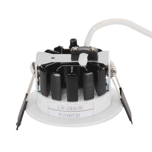 SLV FIRE RATED LED DOWNLIGHT, weiss, rund, starr, 60°