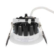 FIRE RATED LED DOWNLIGHT, weiss, rund, starr, 60°