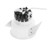 FIRE RATED LED DOWNLIGHT, weiss, rund, starr, 60°
