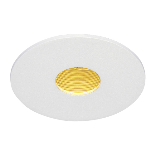 SLV H-LIGHT ROUND HOLE, mattweiss, 12W, 20°, 2700K, inkl. Treiber, Clipfeder