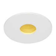 H-LIGHT ROUND HOLE, mattweiss, 12W, 20°, 2700K, inkl. Treiber, Clipfeder