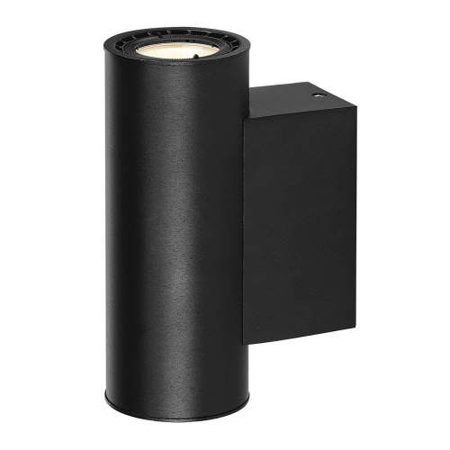 SLV SUPROS 78 WALL Up/Down, rund, schwarz, 3000K, 60° Linse