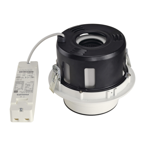 SLV SUPROS MOVE Deckeneinbau- leuchte, rund, weiß, 4000lm 4000K, SLM LED, 60° Reflektor