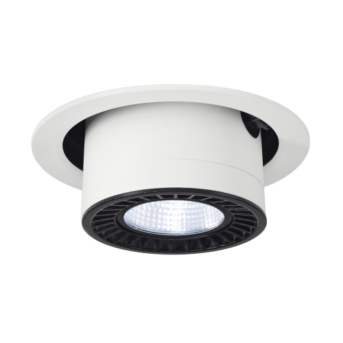 SLV SUPROS MOVE Deckeneinbau- leuchte, rund, weiß, 4000lm 4000K, SLM LED, 60° Reflektor