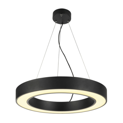 SLV MEDO PRO 60 RING Pendel- leuchte, schwarz, LED