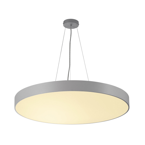 SLV MEDO 90 LED Deckenleuchte, silbergrau, optional abpendel- bar
