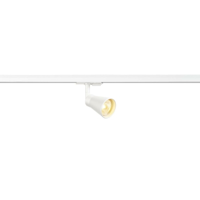 SLV AVO Track weiß 1-Phasen Strahler GU10 QPAR51 max. 50W inkl. 1P-Adapter