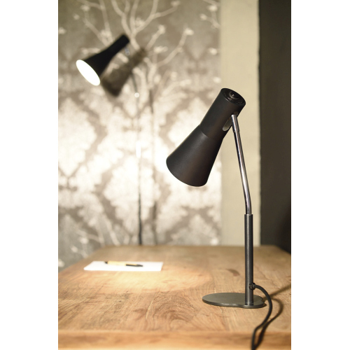 SLV PHELIA Tischleuchte, schwarz, aluminium/stahl, GU10
