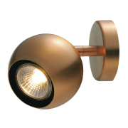 LIGHT EYE 1 GU10 Wand- und Deckenleuchte, kupferfarben, GU10, max. 50W