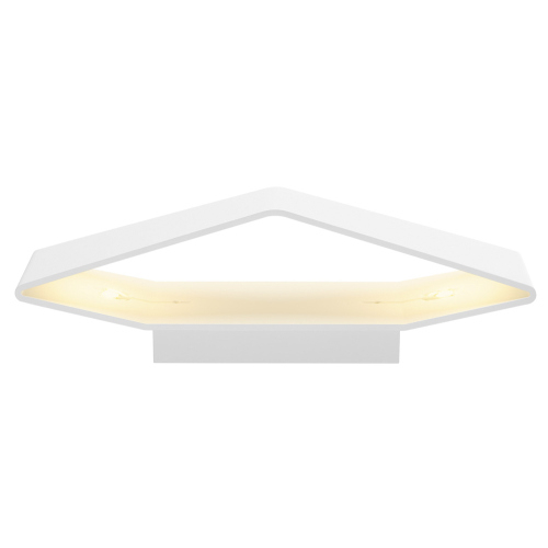 SLV BIG CARISO LED Wandleuchte 2, weiss, 2x 9W LED, 3000K
