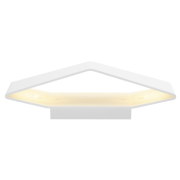 BIG CARISO LED Wandleuchte 2, weiss, 2x 9W LED, 3000K