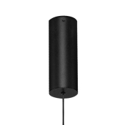 MILAN Pendant, Pendelleuchte, rund, schwarz, 7,5W LED, 3000K