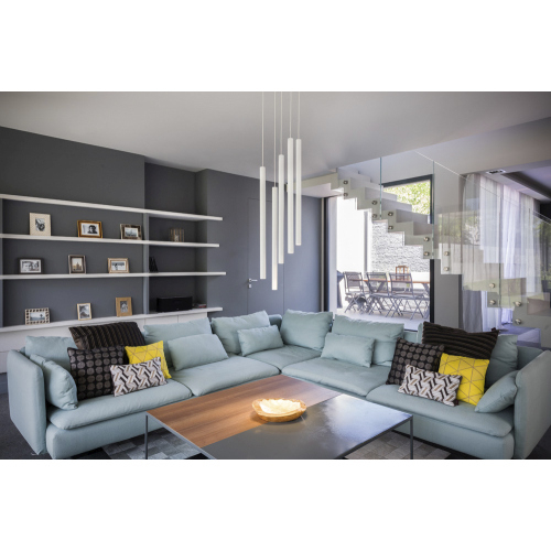 SLV MILAN Pendant, Pendelleuchte, rund, weiss, 7,5W LED, 3000K