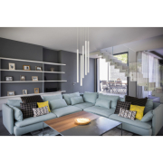 MILAN Pendant, Pendelleuchte, rund, weiss, 7,5W LED, 3000K