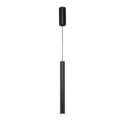 SLV UBA Pendant, Pendelleuchte, rund, schwarz, 9W LED, 3000K