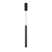 UBA Pendant, Pendelleuchte, rund, schwarz, 9W LED, 3000K