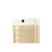 I-LINE TOUCH Standleuchte, mattweiss, LED, 3000K, Acryl Seitenschirme