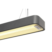 WORKLIGHT LED Pendelleuchte, anthrazit, dimmbar, mit Sensor