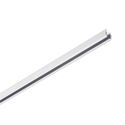 S-TRACK 3P.-Aufbauschiene, weiss, 1m