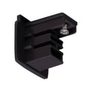 Endkappe für S-TRACK 3P.- Schiene, schwarz