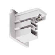 Endkappe für S-TRACK 3P.- Schiene, weiss