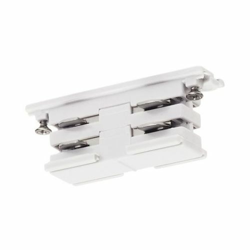 SLV Mini-Verbinder für S-TRACK 3P.-Schiene, elektrisch, weiss