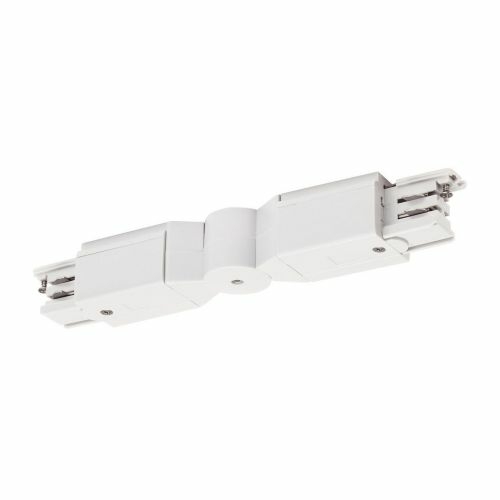 SLV Flexverbinder für S-TRACK 3P.- Schiene, weiss