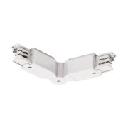 Flexverbinder für S-TRACK 3P.- Schiene, weiss