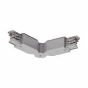 Flexverbinder für S-TRACK 3P.- Schiene, silbergrau