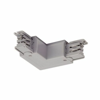 L-Verbinder für S-TRACK 3P.- Schiene, Erde, L-Version, silbergrau