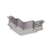 L-Verbinder für S-TRACK 3P.- Schiene, Erde, L-Version, silbergrau