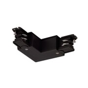 L-Verbinder für S-TRACK 3P.- Schiene, Erde, R-Version, schwarz