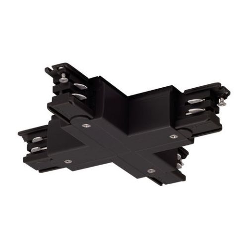 SLV X-Verbinder für S-TRACK 3P.- Schiene, schwarz