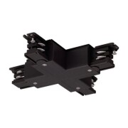 X-Verbinder für S-TRACK 3P.- Schiene, schwarz