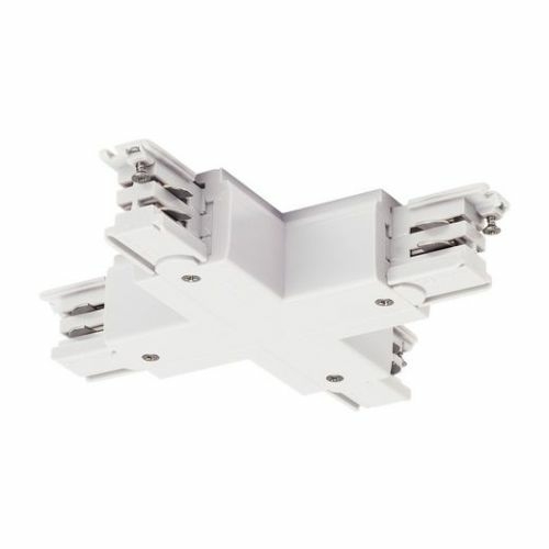 SLV X-Verbinder für S-TRACK 3P.- Schiene, weiss